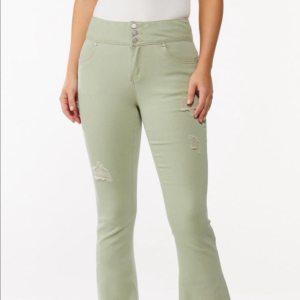 Colored Flare Jeans